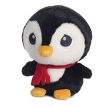Cute Stuffed Embroidered Eyes Baby Penguin Plush Animal Soft Toy